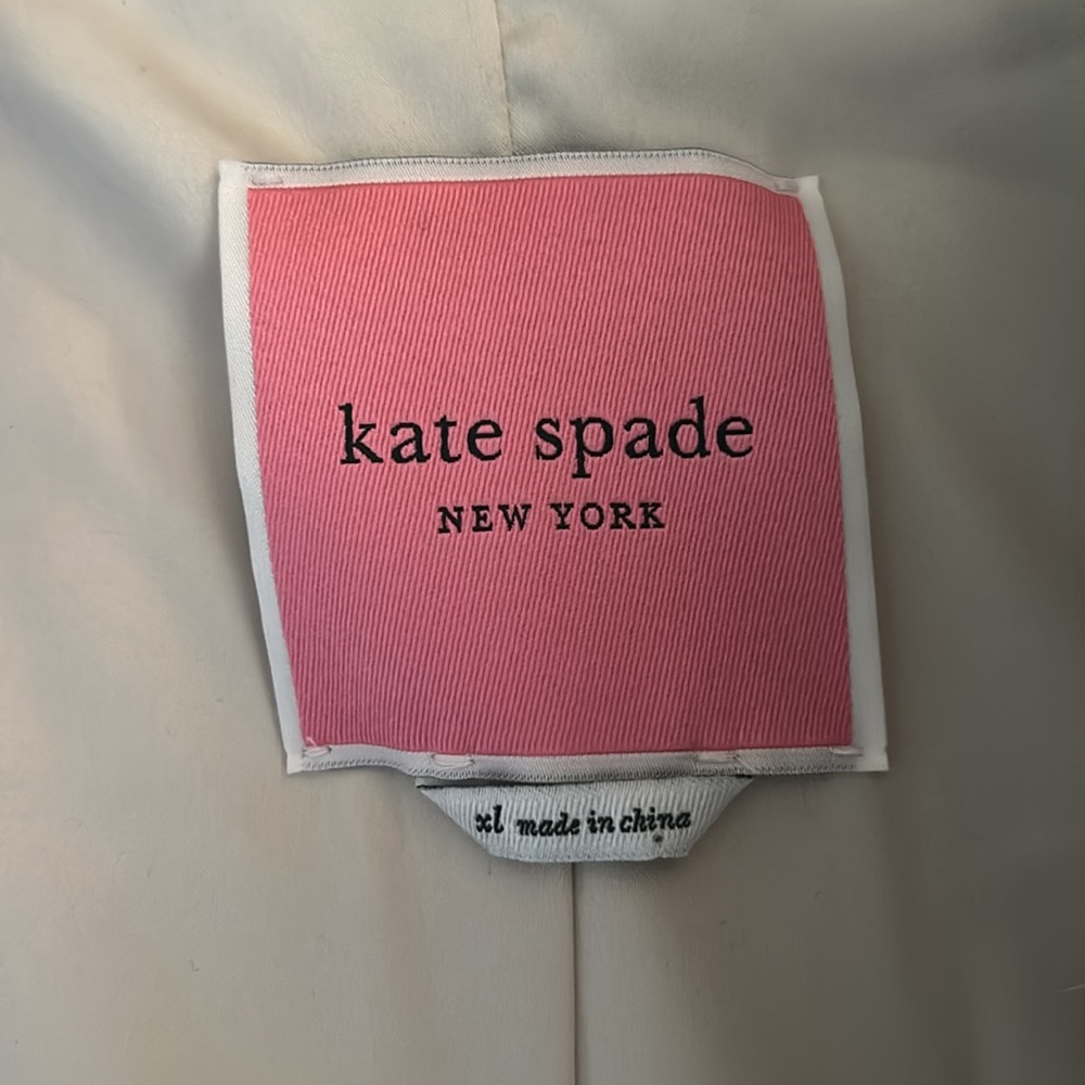 Kate Spade Faux Fur Spotted Leopard Cropped Jacket - EUC sz XL - Picture 4 of 10